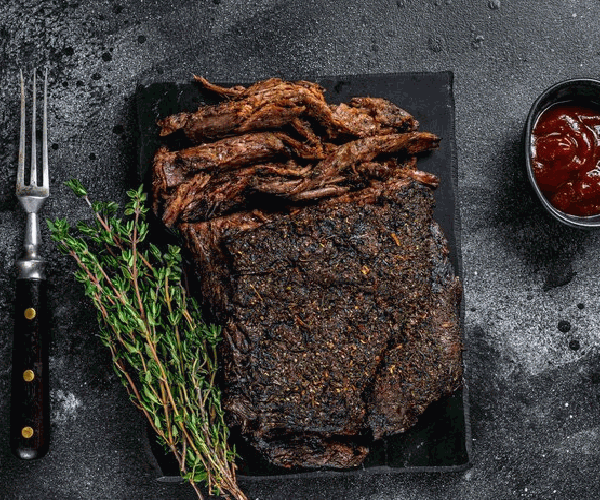 Where is the Brisket on a Cow