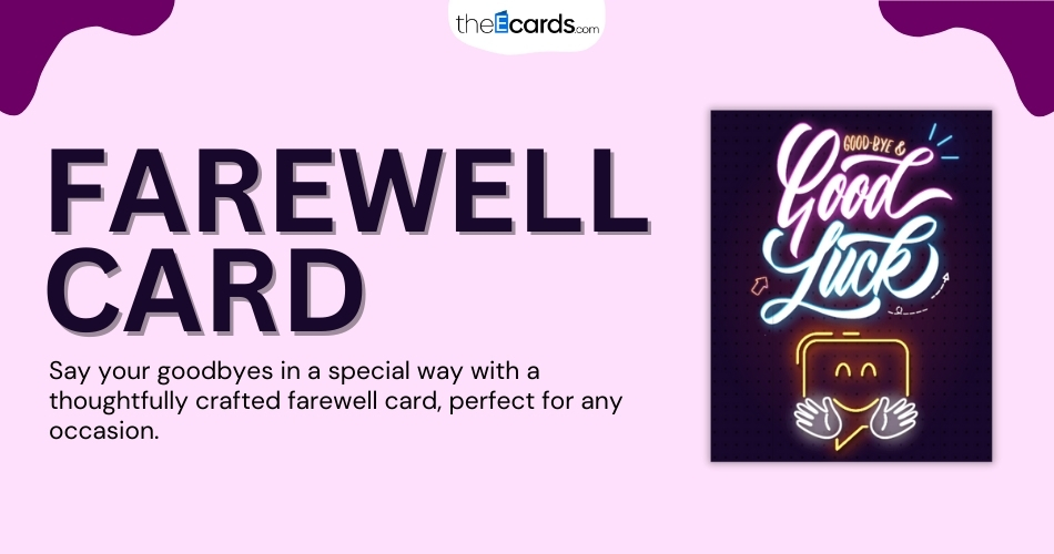 Farewell Cards